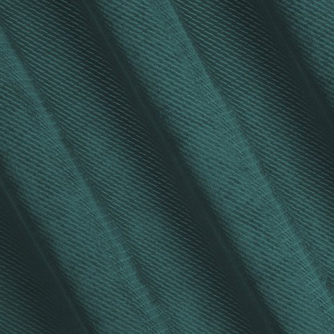 Zasłona 140x250 Eliza miętowa ciemna gotowa na przelotkach welurowa z drobnym wytłaczanym wzorkiem geometrycznym Eurofirany Zasłona 140x250 Eliza miętowa ciemna gotowa na przelotkach welurowa z drobnym wytłaczanym wzorkiem geometrycznym Eurofirany