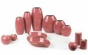 Kula ceramiczna Sibel 9x9x9 różowa ciemna dekoracyjna Eurofirany Kula ceramiczna Sibel 9x9x9 różowa ciemna dekoracyjna Eurofirany