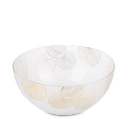 Misa 25x13 Blanca 5 biała złota liście ze szkła artystycznego Limited Collection Eurofirany