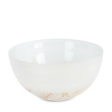 Misa 25x13 Luna 3 biała złota liście miłorzębu ze szkła artystycznego Limited Collection Eurofirany Misa 25x13 Luna 3 biała złota liście miłorzębu ze szkła artystycznego Limited Collection Eurofirany