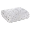Narzuta dekoracyjna 170x210 Luna 2 biała złota liście welurowa Limited Collection Eurofirany Narzuta dekoracyjna 170x210 Luna 2 biała złota liście welurowa Limited Collection Eurofirany