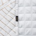 Narzuta dekoracyjna 170x210 Luna 2 biała złota liście welurowa Limited Collection Eurofirany Narzuta dekoracyjna 170x210 Luna 2 biała złota liście welurowa Limited Collection Eurofirany
