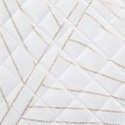 Narzuta dekoracyjna 170x210 Luna 2 biała złota liście welurowa Limited Collection Eurofirany Narzuta dekoracyjna 170x210 Luna 2 biała złota liście welurowa Limited Collection Eurofirany