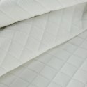 Narzuta dekoracyjna 170x210 Milo biała romby geometria welurowa Eurofirany Narzuta dekoracyjna 170x210 Milo biała romby geometria welurowa Eurofirany