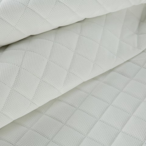 Narzuta dekoracyjna 170x210 Milo biała romby geometria welurowa Eurofirany Narzuta dekoracyjna 170x210 Milo biała romby geometria welurowa Eurofirany