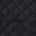 Narzuta dekoracyjna 170x210 Milo czarna romby geometria welurowa Eurofirany