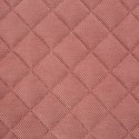 Narzuta dekoracyjna 220x240 Milo różowa romby geometria welurowa Eurofirany Narzuta dekoracyjna 220x240 Milo różowa romby geometria welurowa Eurofirany