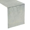 Obrus bieżnik 35x140 Blink 12 srebrny złoty kwiat lotosu welurowy Eurofirany Obrus bieżnik 35x140 Blink 12 srebrny złoty kwiat lotosu welurowy Eurofirany