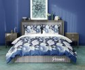 Pościel bawełniana 220x200 Peonies kwiaty peonie granatowa chabrowa biała bawełna 2 Pościel bawełniana 220x200 Peonies kwiaty peonie granatowa chabrowa biała bawełna 2