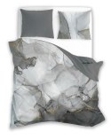 Pościel satynowa 160x200 Minerals 004 minerały biała szara złota grafitowa dwustronna Pościel satynowa 160x200 Minerals 004 minerały biała szara złota grafitowa dwustronna