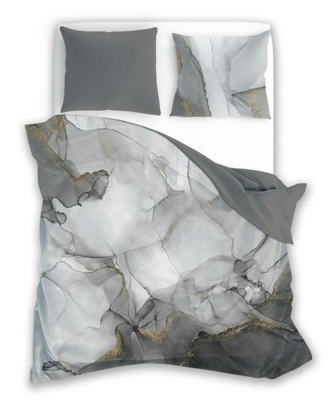 Pościel satynowa 160x200 Minerals 004 minerały biała szara złota grafitowa dwustronna Pościel satynowa 160x200 Minerals 004 minerały biała szara złota grafitowa dwustronna