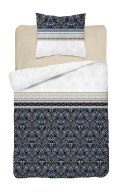 Pościel satynowa 220x200 3825 B Ornamenty niebieska czarna biała oreintalna Home Satin 4 Pościel satynowa 220x200 3825 B Ornamenty niebieska czarna biała oreintalna Home Satin 4