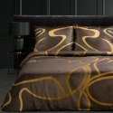 Pościel satynowa 220x200 Alisma 1 brązowa beżowa z naturalnej tkaniny z włóknem TENCEL o jedwabistym dotyku Limited Collection E Pościel satynowa 220x200 Alisma 1 brązowa beżowa z naturalnej tkaniny z włóknem TENCEL o jedwabistym dotyku Limited Collection E