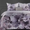 Pościel satynowa kreszowana 220x200 Premium 12 fioletowa wrzosowa kwiaty oryginalnie gnieciona nie wymaga prasowania Eurofirany Pościel satynowa kreszowana 220x200 Premium 12 fioletowa wrzosowa kwiaty oryginalnie gnieciona nie wymaga prasowania Eurofirany