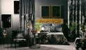 Wazon 15x30 Peonia 1 czarny złoty peonie kwiaty ze szkłą artystycznego Limited Collection Eurofirany Wazon 15x30 Peonia 1 czarny złoty peonie kwiaty ze szkłą artystycznego Limited Collection Eurofirany