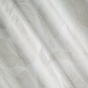 Zasłona 140x250 Luna 2A biała szampańska liście welurowa gotowa na przelotkach Limited Collection Eurofirany Zasłona 140x250 Luna 2A biała szampańska liście welurowa gotowa na przelotkach Limited Collection Eurofirany