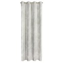 Zasłona 140x250 Luna 2A biała szampańska liście welurowa gotowa na przelotkach Limited Collection Eurofirany Zasłona 140x250 Luna 2A biała szampańska liście welurowa gotowa na przelotkach Limited Collection Eurofirany