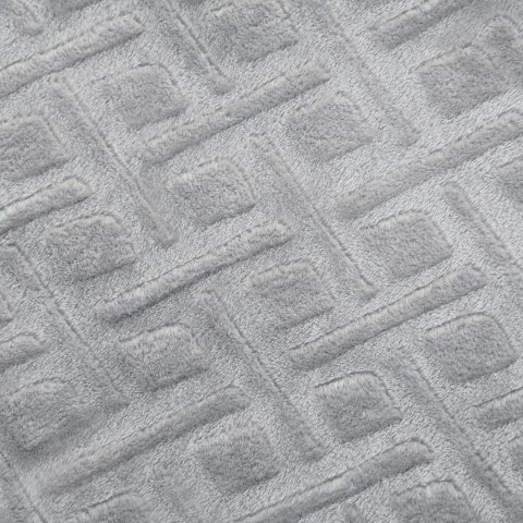 Koc narzuta z mikrofibry 160x200 Torks szary Koc narzuta z mikrofibry 160x200 Torks szary