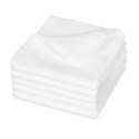 Komplet pieluch tetrowych 5 szt. 70x80 białe bawełniane Komplet pieluch tetrowych 5 szt. 70x80 białe bawełniane