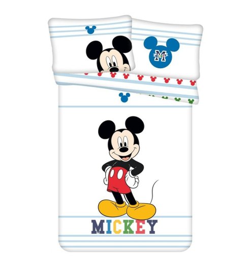 Pościel bawełniana 100x135 Myszka Miki Mickey Mouse 0714 do łóżeczka poszewka 40x60 Pościel bawełniana 100x135 Myszka Miki Mickey Mouse 0714 do łóżeczka poszewka 40x60