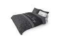 Pościel bawełniana 160x200 Queen and King czarna grafitowa glamour 3739 A Holland Home 71 Pościel bawełniana 160x200 Queen and King czarna grafitowa glamour 3739 A Holland Home 71