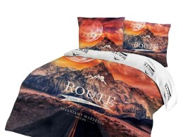 Pościel bawełniana 160x200 route spełniamy marzenia góry 61503/1 Panelove 4