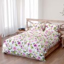 Pościel bawełniana 220x200 Mansion pudrowa różowa zielona kwiaty róże Bawełna 3 Pościel bawełniana 220x200 Mansion pudrowa różowa zielona kwiaty róże Bawełna 3