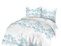 Pościel bawełniana 220x200 biała turkusowa ornamenty 71464/1 Cottonlove 3 Pościel bawełniana 220x200 biała turkusowa ornamenty 71464/1 Cottonlove 3