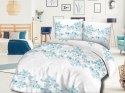 Pościel bawełniana 220x200 biała turkusowa ornamenty 71464/1 Cottonlove 3 Pościel bawełniana 220x200 biała turkusowa ornamenty 71464/1 Cottonlove 3