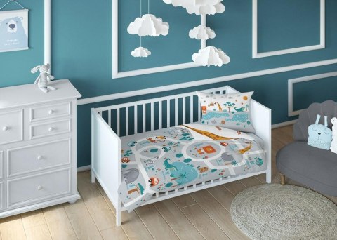Pościel bawełniana 90x120 Zwierzaki 3619 B mam już tyle lat miesięcy i dni szara biała dziecięca Kids 1 Pościel bawełniana 90x120 Zwierzaki 3619 B mam już tyle lat miesięcy i dni szara biała dziecięca Kids 1