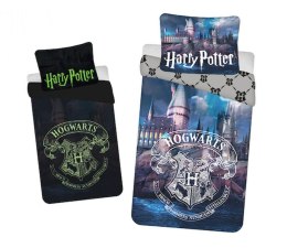 Pościel świecąca w ciemności 140x200 Harry Potter 1748 bawełniana poszewka 70x90