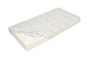 Prześcieradło bawełniane z gumką 70x140 kwiatki do łóżeczka dziecięce Prześcieradło bawełniane z gumką 70x140 kwiatki do łóżeczka dziecięce