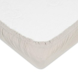 Prześcieradło muślinowe z gumką 60x120 beżowe 15 Muslin