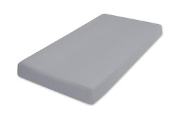 Prześcieradło muślinowe z gumką 70x140 grafitowe 44 Muslin