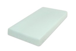 Prześcieradło muślinowe z gumką 70x140 miętowe 33 Muslin