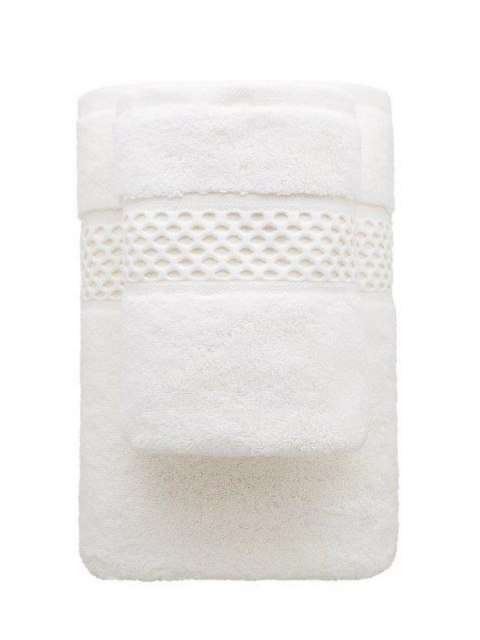 Ręcznik Rete 50x90 kremowy frotte 650 g/m2 bawełniany przędza dwupętelkowa soft touch 24/2 Ręcznik Rete 50x90 kremowy frotte 650 g/m2 bawełniany przędza dwupętelkowa soft touch 24/2
