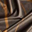 Zasłona 140x250 Alisma brązowa beżowa liście gotowa na przelotkach welurowa Limited Collection Eurofirany Zasłona 140x250 Alisma brązowa beżowa liście gotowa na przelotkach welurowa Limited Collection Eurofirany