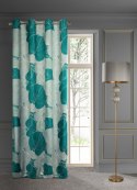 Zasłona 140x250 Salvia 4 zielona miętowa liście gotowa na przelotkach welurowa Limited Collection Eurofirany Zasłona 140x250 Salvia 4 zielona miętowa liście gotowa na przelotkach welurowa Limited Collection Eurofirany
