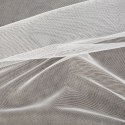 Firana 140x250 Sari biała gotowa na przelotkach z drobnej siateczki z ozdobną koronką przy górnej krawędzi Eurofirany Firana 140x250 Sari biała gotowa na przelotkach z drobnej siateczki z ozdobną koronką przy górnej krawędzi Eurofirany