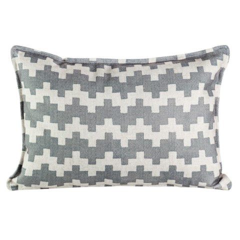 Poduszka dekoracyjna 45x30 Akua dwustronna zebra biała szara geometria Eurofirany Poduszka dekoracyjna 45x30 Akua dwustronna zebra biała szara geometria Eurofirany