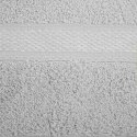Ręcznik 100x150 Altea srebrny z ozdobną bordiurą z melanżowym pasem frotte 500 g/m2 Eurofirany Ręcznik 100x150 Altea srebrny z ozdobną bordiurą z melanżowym pasem frotte 500 g/m2 Eurofirany