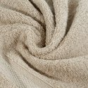 Ręcznik 30x50 Altea beżowy z ozdobną bordiurą z melanżowym pasem frotte 500 g/m2 Eurofirany Ręcznik 30x50 Altea beżowy z ozdobną bordiurą z melanżowym pasem frotte 500 g/m2 Eurofirany