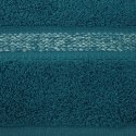 Ręcznik 30x50 Altea turkusowy z ozdobną bordiurą z melanżowym pasem frotte 500 g/m2 Eurofirany Ręcznik 30x50 Altea turkusowy z ozdobną bordiurą z melanżowym pasem frotte 500 g/m2 Eurofirany