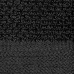 Ręcznik 30x50 Riso czarny z efektem ryżowym frotte 550 g/m2 Eurofirany