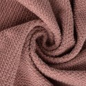 Ręcznik 30x50 Riso pudrowy różowy z efektem ryżowym frotte 550 g/m2 Eurofirany