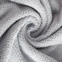 Ręcznik 30x50 Riso srebrny z efektem ryżowym frotte 550 g/m2 Eurofirany