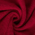 Ręcznik 50x90 Amanda czerwony z ozdobną welurową bordiurą w pasy frotte 500 g/m2 Eurofirany Ręcznik 50x90 Amanda czerwony z ozdobną welurową bordiurą w pasy frotte 500 g/m2 Eurofirany