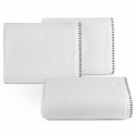 Ręcznik 50x90 Mabel biały z kontrastującym obszyciem krawędzi frotte 500 g/m2 Eurofirany Ręcznik 50x90 Mabel biały z kontrastującym obszyciem krawędzi frotte 500 g/m2 Eurofirany