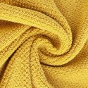 Ręcznik 50x90 Mabel musztardowy z kontrastującym obszyciem krawędzi frotte 500 g/m2 Eurofirany Ręcznik 50x90 Mabel musztardowy z kontrastującym obszyciem krawędzi frotte 500 g/m2 Eurofirany