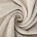 Ręcznik 70x140 Amanda beżowy z ozdobną welurową bordiurą w pasy frotte 500 g/m2 Eurofirany Ręcznik 70x140 Amanda beżowy z ozdobną welurową bordiurą w pasy frotte 500 g/m2 Eurofirany